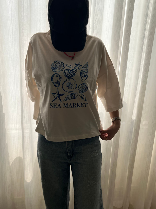 تیشرت سامر باکس Sea Market🐚